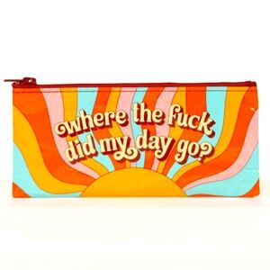 Blue Q Where the fu🍭k did my day go? Pencil Case